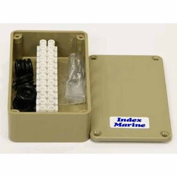 JB3P Junction Box Plastic 111x60x31mm 2x10mm Glands