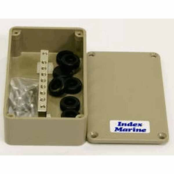 Junction Box c/w 6 Way Busbar 111x60x31cm 8x10mm Grommets