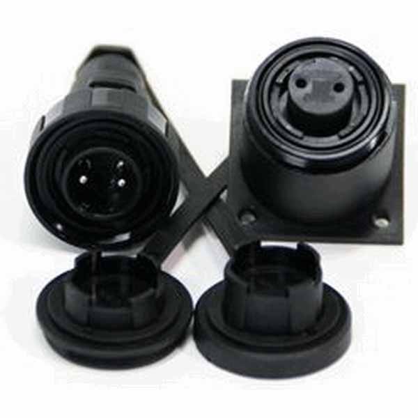 4 Pin Plug & BH Skt Kit IP68 Bulgin DP c/w Caps & Screws
