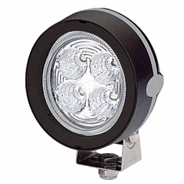 LED Mega Beam Black Housing 9-30V