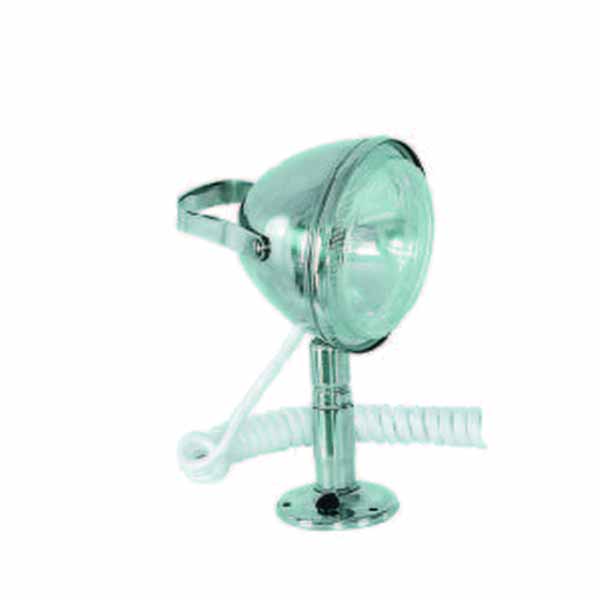 Removable Searchlight S/S Halogen 12V/55W
