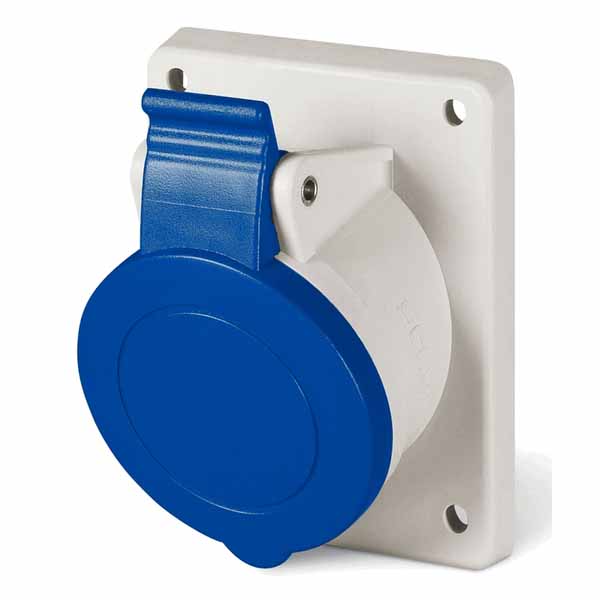 Inlet Built-In Incl. 16A 2 + T IP44