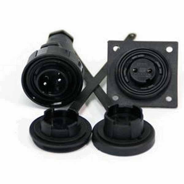 9 Pin Plug & LF Skt Kit IP68 Bulgin DP c/w Caps & Screws