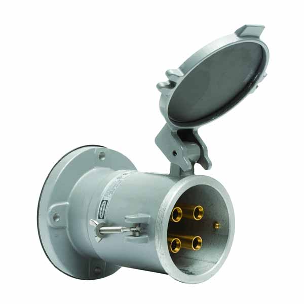 200A 600V 4P 5W Shore Power Inlet