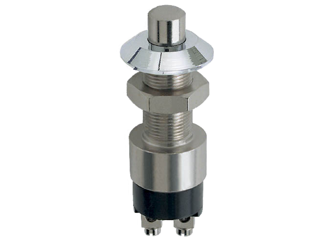 Push Button Switch Chrome 30A