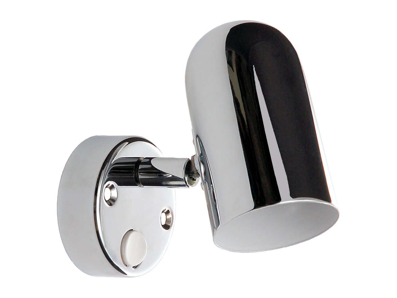 Slim Cabin Spotlight Chrome 12v