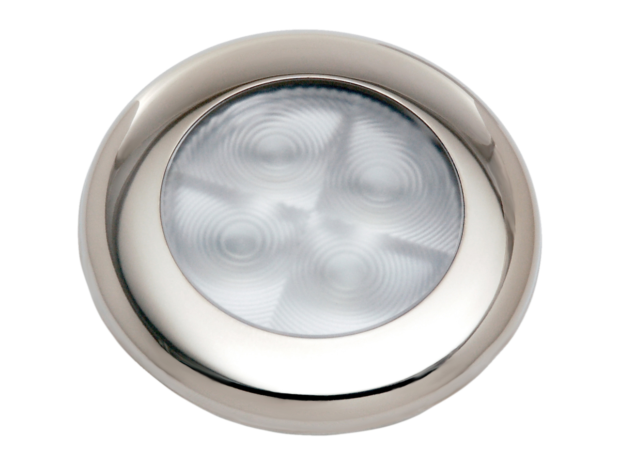 Hi-Intensity White LED - Stainless Rim