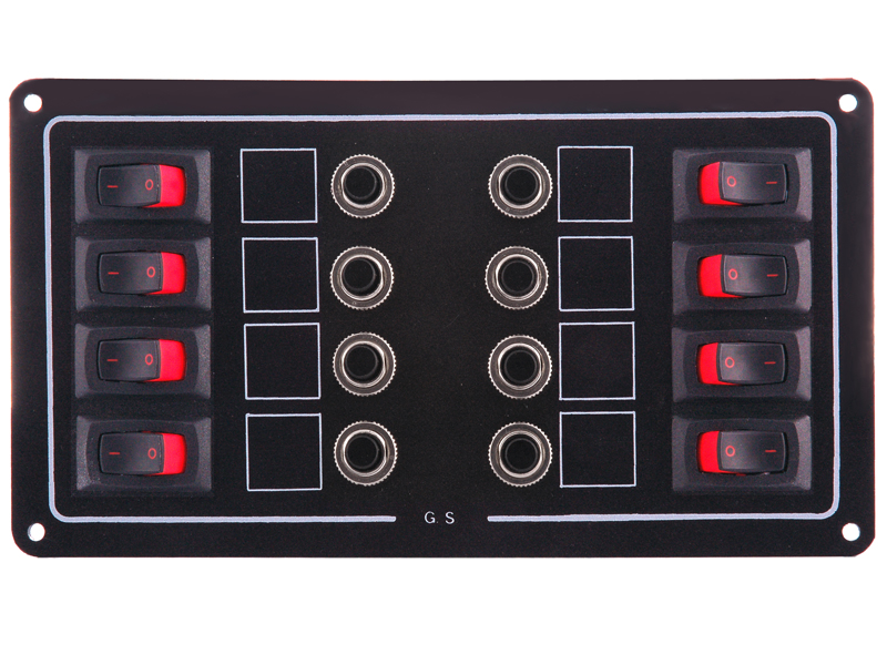 Switch/Circuit Breaker Panel 8 Way