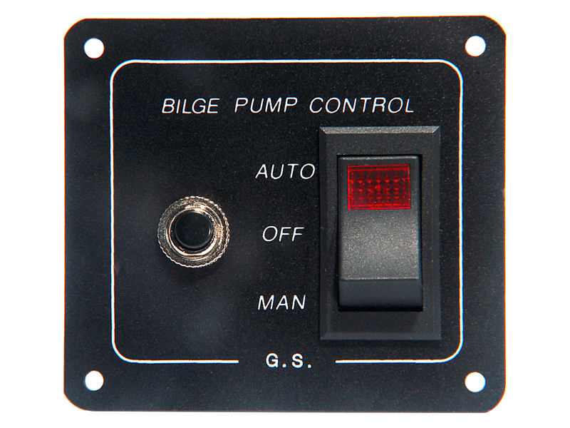 Pump Control Switch/Breaker Panel  24v