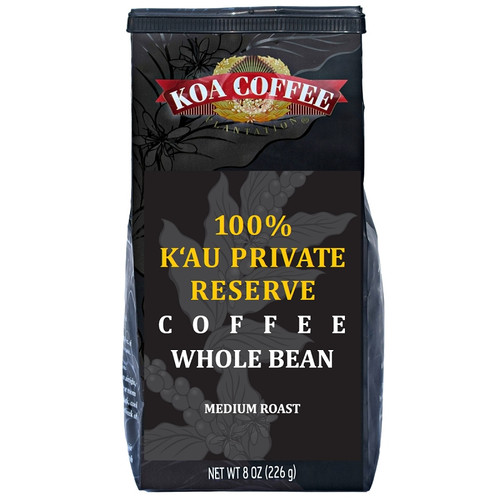 Ka'u Private Reserve Whole Bean Medium Roast Coffee Ka'u Private Reserve Whole Bean Medium Roast Coffee