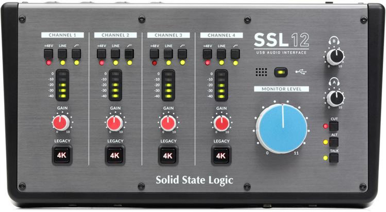 Solid State Logic SSL 12 USB Audio Interface | STL Pro Audio