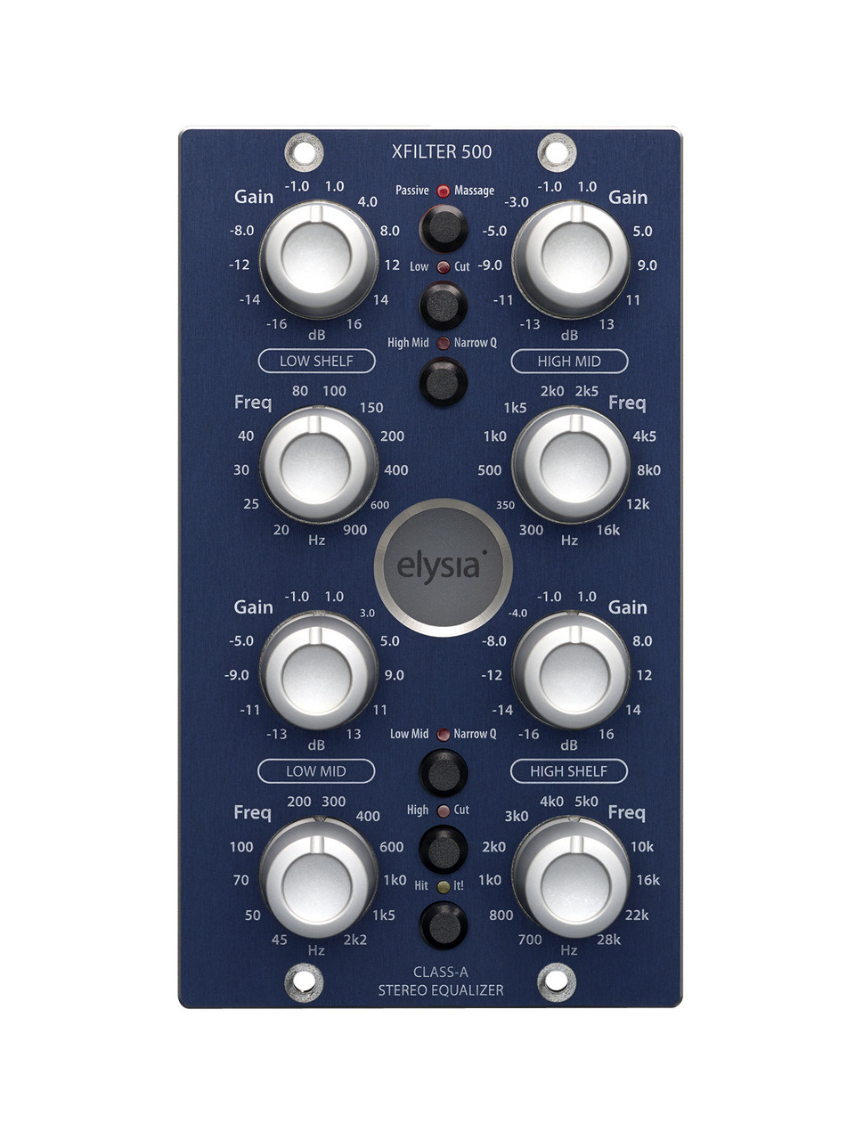 elysia xfilter 500 500 Series Stereo Equalizer - STL Pro Audio