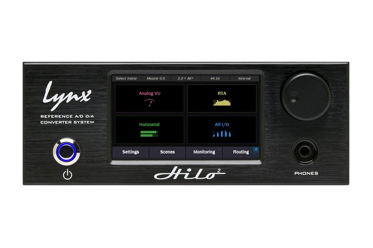 Lynx Hilo with USB - Black. Multi format AD/DA USB Converter Lynx