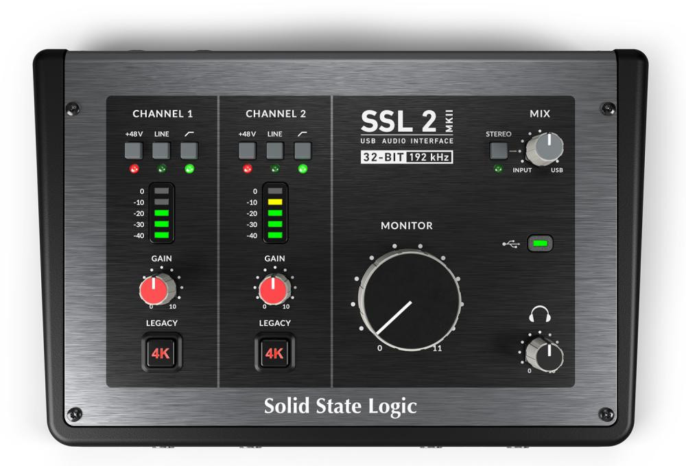 DTM・DAW Solid State Logic SSL2 MK2 Solid State Logic SSL2 USB Audio Interface | STL Pro Audio