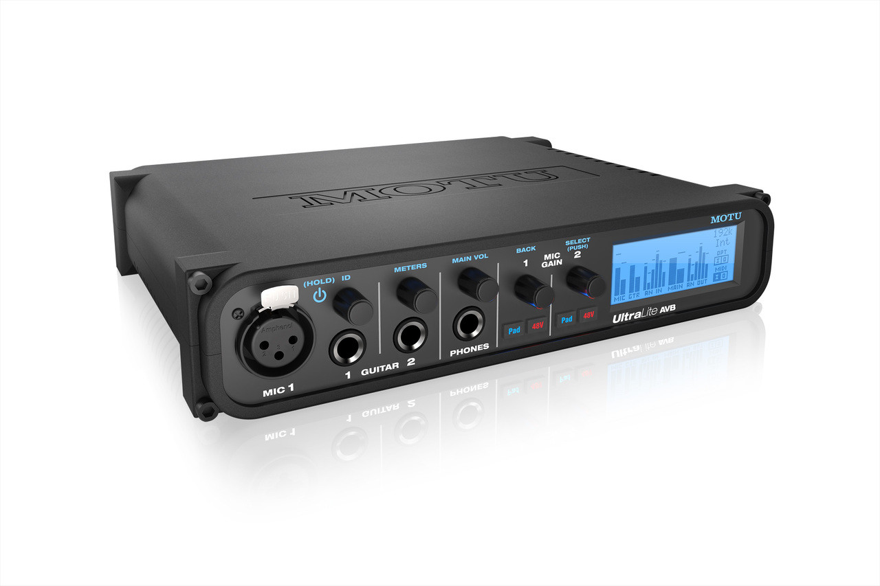 MOTU UltraLite AVB - 18x18 USB / AVB / iOS Interface | STL Pro Audio