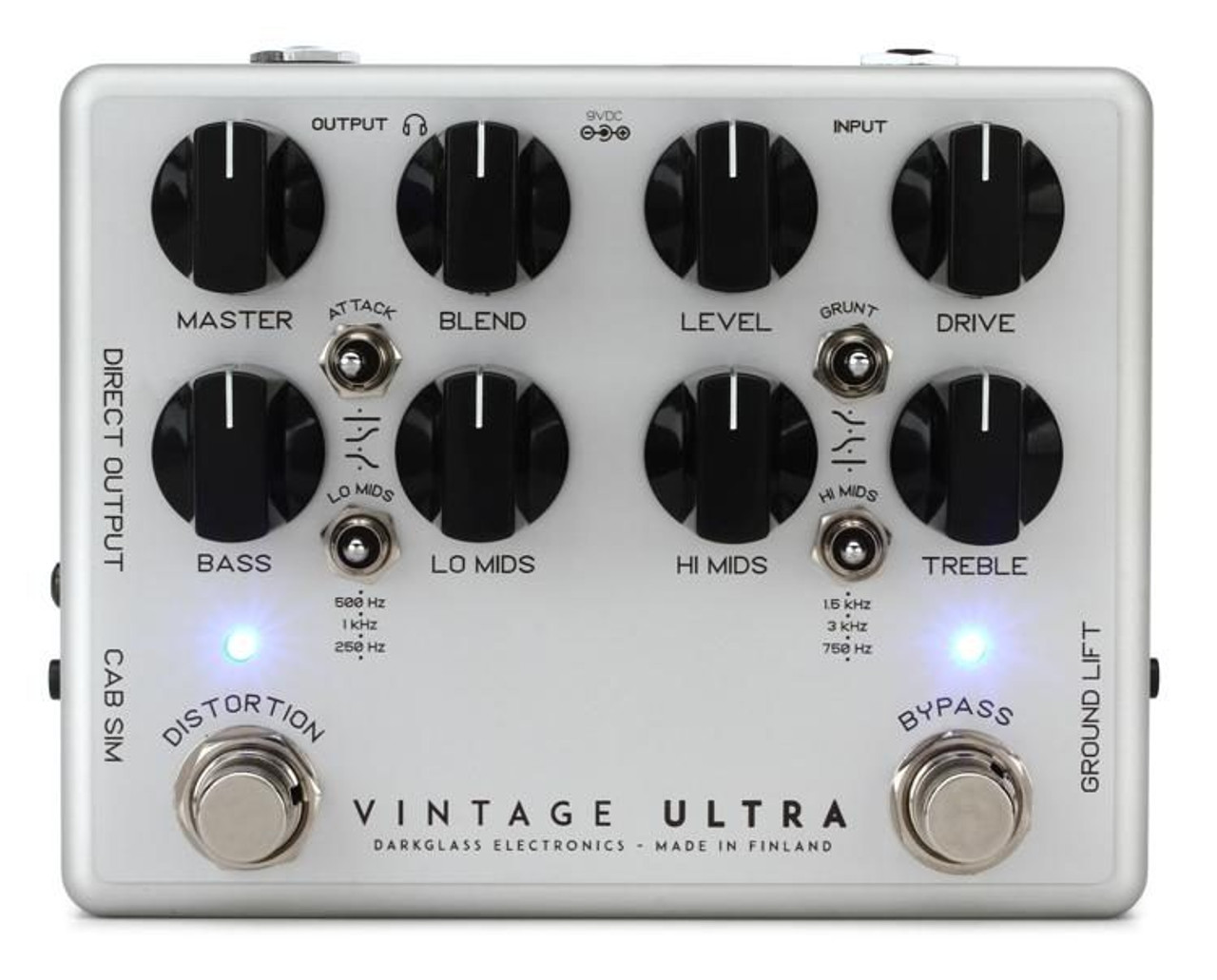 Darkglass Electronics - Vintage Ultra V2 Bass Preamp Pedal with 