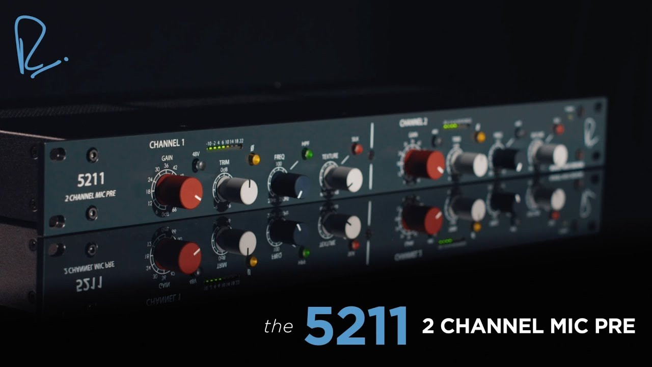 【新品】Rupert Neve Design 5211 Rupert Neve Designs - 5211 2 Channel Microphone Preamp | STL Pro Audio