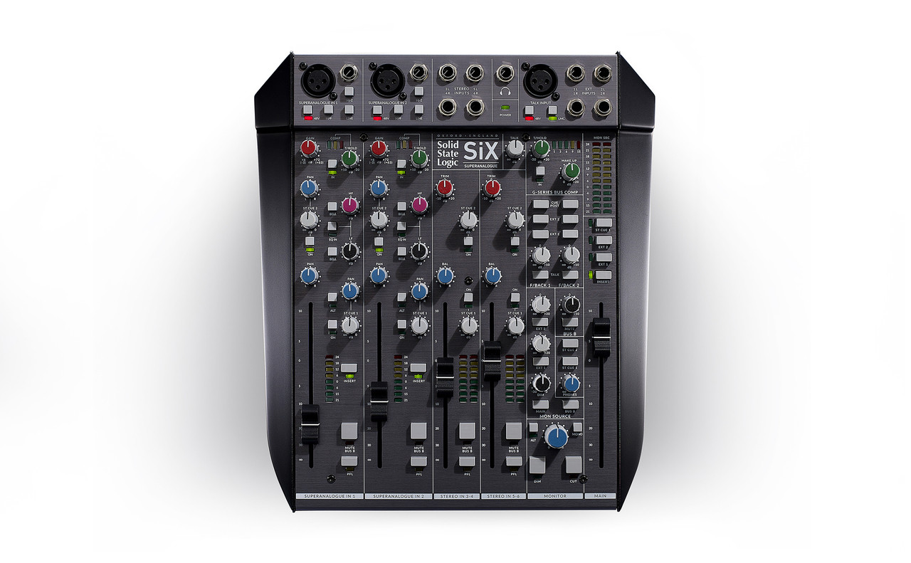 Solid State Logic - SiX The Ultimate Desktop Mixer | STL Pro Audio