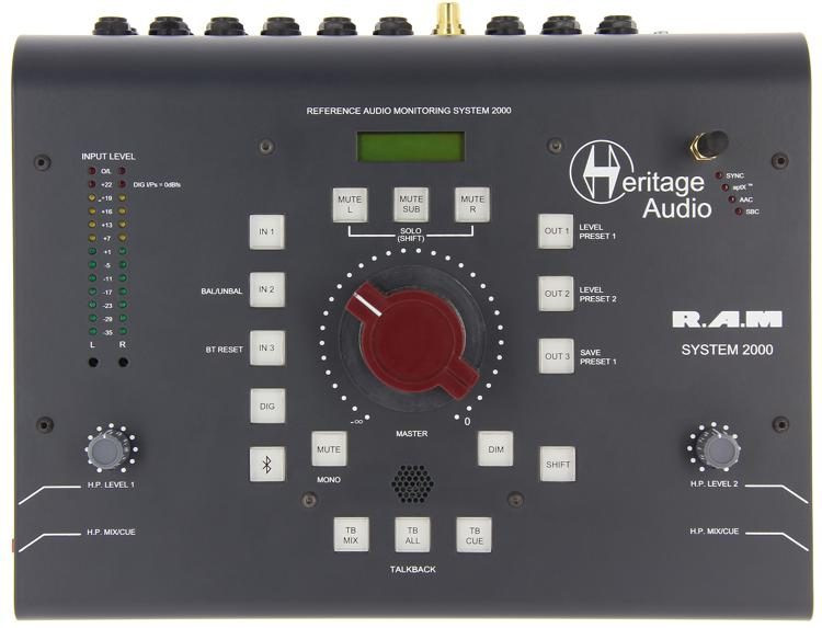 Heritage Audio RAM System 2000 Desktop Monitoring System with