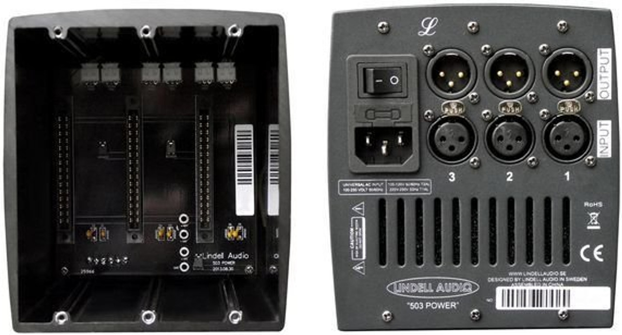 Lindell Audio - 503 Power - 3 Slot API 500 Lunchbox | STL Pro Audio