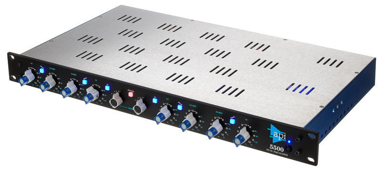 API 5500 Dual EQ マスタリング イコライザー API 5500 2-channel Parametric Equalizer | Sweetwater