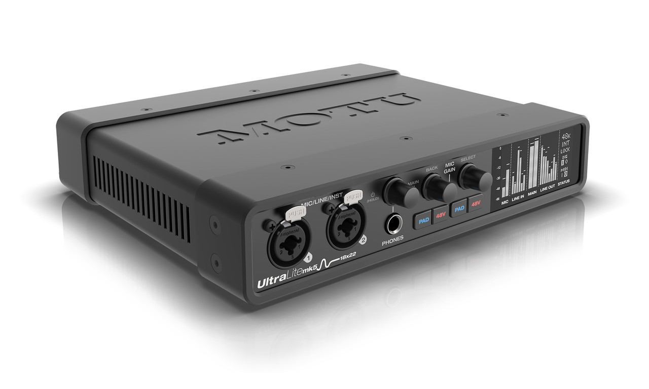 STL　Audio　18x22　MOTU　Interface　UltraLite-mk5　USB　Pro　Audio