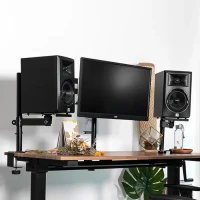 Wavebone - Speaker Stand - Height Adjustable Tabletop Speaker Stands (Pair)