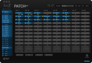 Flock Audio Patch - 64-point Digitally Controlled Analog Patchbay