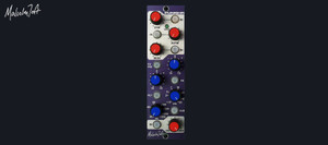 Malcolm Toft PUNISHR 500 Series Analog Harmonic Distortion Module