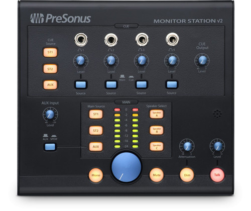 Presonus: Monitor Station V2: The desktop speaker-management solution.