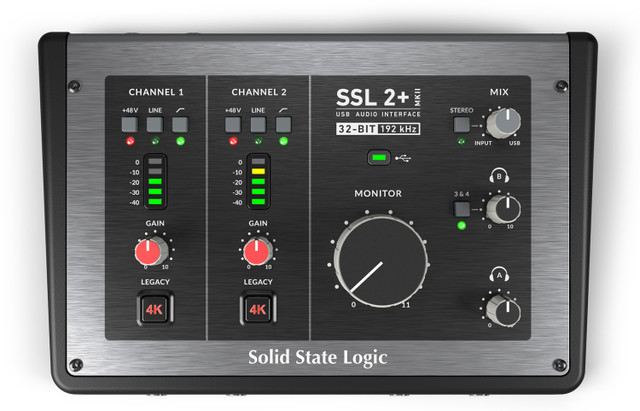 Solid State Logic SSL2+ MKII USB Audio Interface