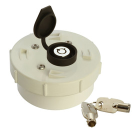 ADI Lockable Caps 90mm PVC Lockable Cap with Coupling
