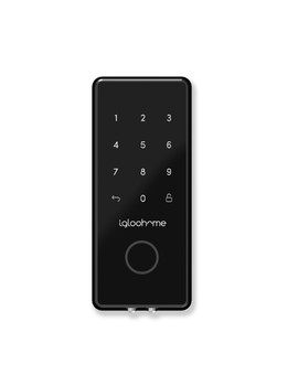 Igloohome Bluetooth Smart Deadbolt 2S Dark Grey Airbnb integrated