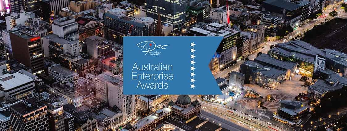 Winner in the Australian Enterprise Awards 2020