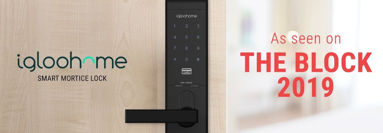 As seen on The Block 2019: Igloohome Mortice Lock
