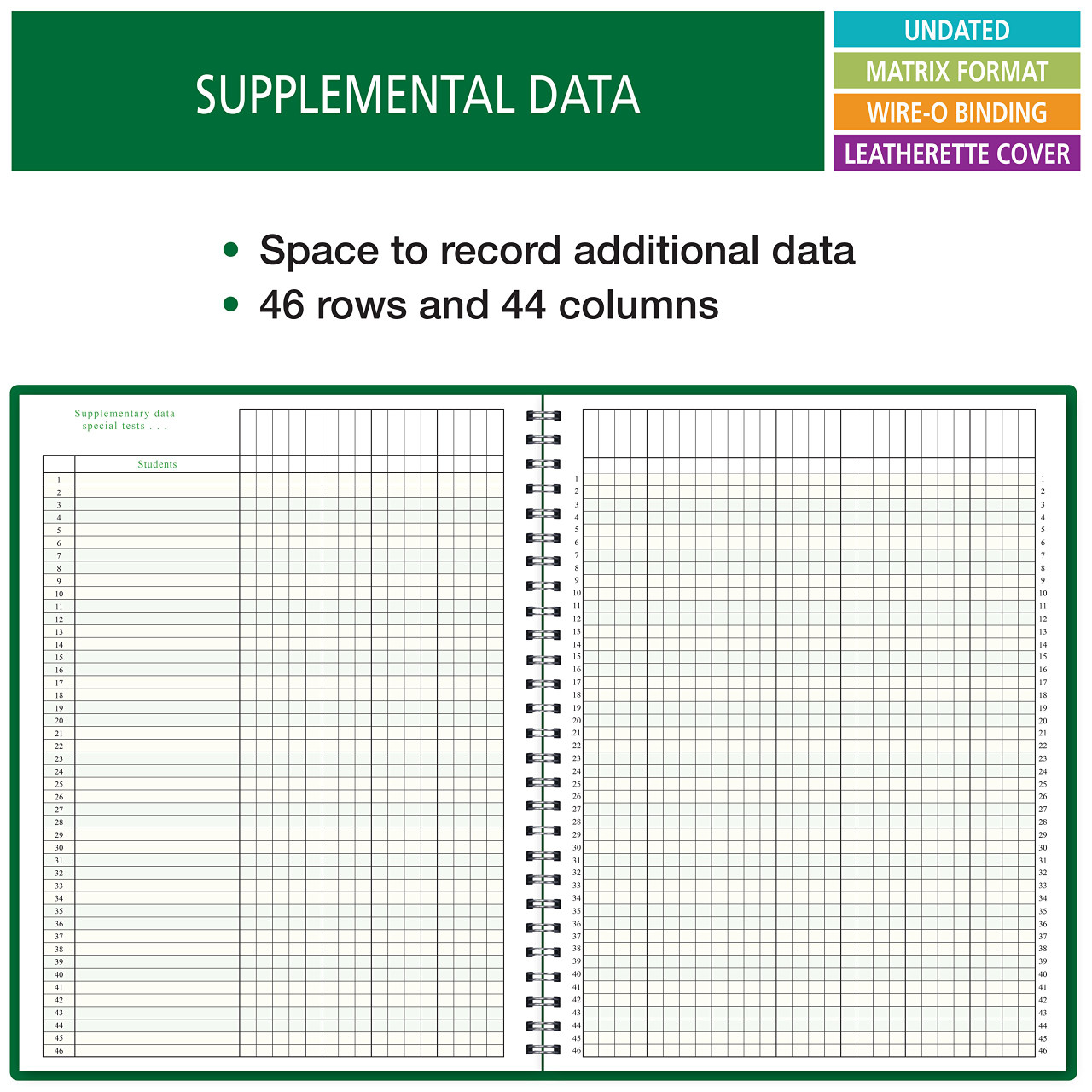 6 Period WIDE Teacher Lesson Plan Book (6WPL) AJM88TSCOW Elan