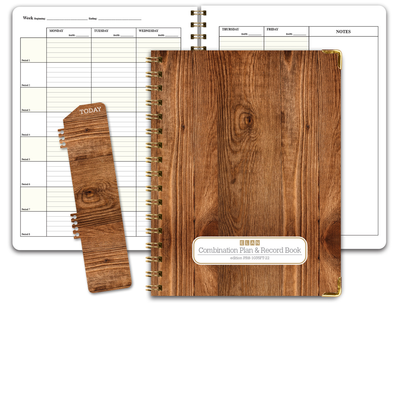 Hardcover Combination Plan and Record Book (PR8 + R1035