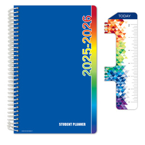 Secondary Student Planner AY 2025-2026 - Block Style - 5.5"x8.5" (Blue Colors) Secondary Student Planner AY 2025-2026 - Block Style - 5.5"x8.5" (Blue Colors)