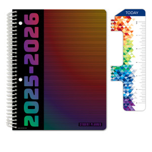 Secondary Student Planner AY 2025-2026 - Matrix Style - 7"x9" (Spectrum) Secondary Student Planner AY 2025-2026 - Matrix Style - 7"x9" (Spectrum)