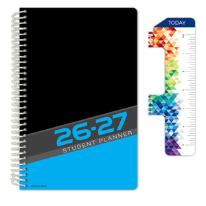 Global Datebooks Secondary Student Planner AY 2026-2027 - Matrix Style - 5.5"x8.5" (Slant)