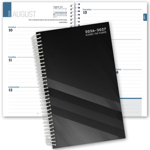 Elan Publishing Company Dated Student Planner for High School/College AY 2026-2027 (Black)