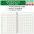 Hardcover Combination Plan and Record Book (W101 + R1010) (Rainbow Gold Marble)