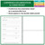Teacher Lesson Plan 7 Period: Days Horizontally Across The Top, 8.5"x11", AY 2025-2026 (Green)