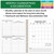 Hardcover Teacher Lesson Plan 7 Period: Days Horizontally Across The Top, 8.5"x11",  AY 2025-2026 (Teal Floral)
