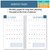 Dated Student Planner 5" x 8" for High School/College AY 2025-2026 (Blue)