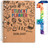 Global Datebooks Secondary Student Planner AY 2026-2027 - Block Style - 8.5"x11" (Kraft Doodles)
