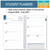 Elan Publishing Company Dated Student Planner for High School/College AY 2026-2027 (White)