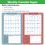 Global Datebooks Secondary Student Planner AY 2026-2027 - Matrix Style - 5.5"x8.5" (Triple Stripe)