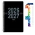 Global Datebooks Secondary Student Planner AY 2026-2027 - Matrix Style - 5.5"x8.5" (Triple Stripe)