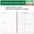 Elan Publishing Company AY 2026-2027 Teacher 7 Period Lesson Plan  - 8.5" X 11" (Teal Floral)